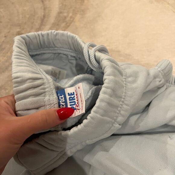 aritzia tna Sweatfleece Cozy Fleece Mega Sweatpant blue - Picture 2 of 2